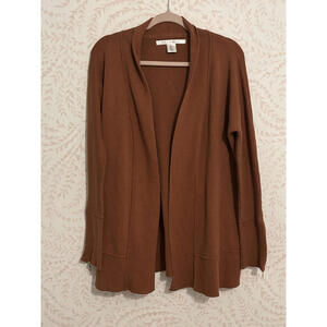 Cozy Max Studio Terracotta Cotton Cardigan